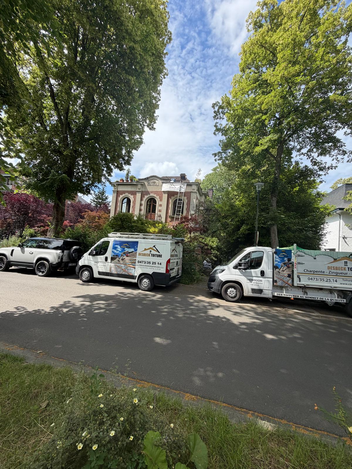 Réalisation 7 · Couvreur Uccle · Desbeck Toiture