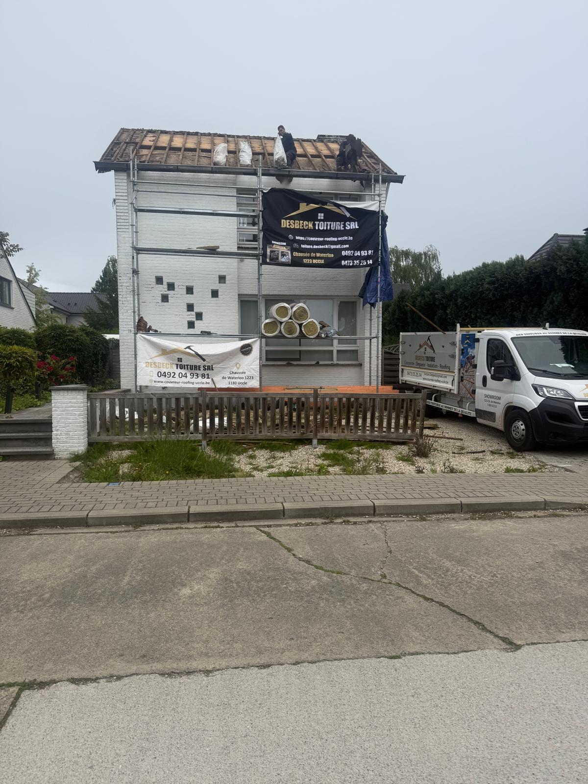 Réalisation 8 · Couvreur Uccle · Desbeck Toiture